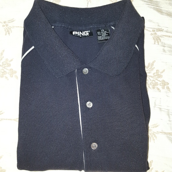 PING Golf Polo with tri-color placket 2XL - Picture 7 of 7